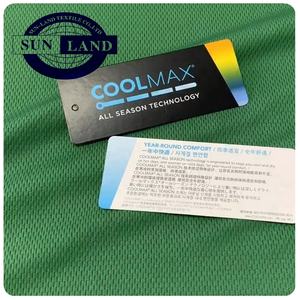 Tessuto a Rete Traspirante in 100% Poliestere Coolmax ad Asciugatura Rapida per Abbigliamento, Prodotto in Cina - Product Image 2