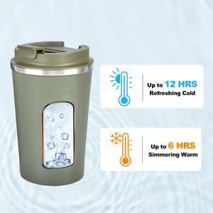 Customised Eco Friendly Modern 380Ml Adults Sport Stainless Steel Vacuum Water <b>Bottle</b> <b>Flask</b> Double Wall Portable 6-12 Hours - Product Image 3