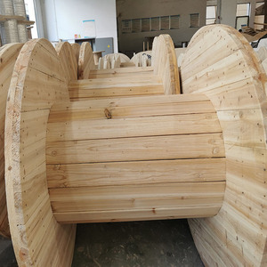 بكرة بكرة أسطوانية فارغة مخصصة من الخشب والخشب الرقائقي - Product Image 5
