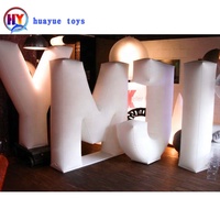 Lettre gonflable géante de joyeux anniversaire, flottant pour piscine, décoration, 1 pièce