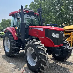 150hp LX1504 4WD YTO Multifuncional marca americana tractor usado con cortacésped Venta caliente