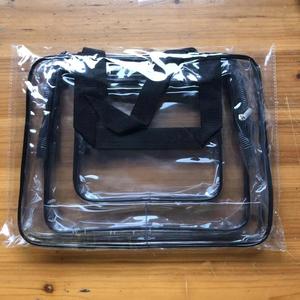 Lot de 3 sacs de toilette transparents en PVC imperméables de taille quart de gallon pour maquillage et cosmétiques, sacs organisateurs transparents pour femmes et hommes - Product Image 6
