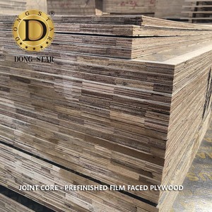 <span class=keywords><strong>Contrachapado</strong></span> de Madera de 18 mm y 3/4 de Pulgada con Unión Dentada, Recubierto con Película Marina, a <span class=keywords><strong>Precio</strong></span> Económico, para Construcción y Encofrado de Hormigón - Product Image 3