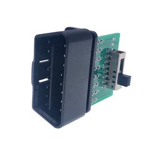 Plástico ABS OBD2 carcasa con OBDII conector macho para el proyecto de PCB - Product Image 4