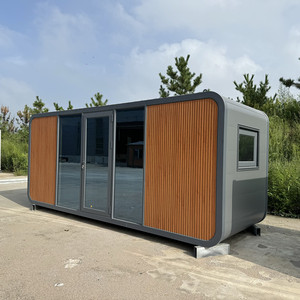 Ngoài Trời Tùy Chỉnh Prefab Mini Apple Viên Nang Phòng Container Nhà Off Lưới Lưu Trữ 20ft Prefab Modular <span class=keywords><strong>Tiny</strong></span> Container Di Chuyển Nhà - Product Image 3