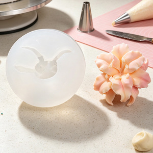 Molde de Silicona con Forma de Flor de Lirio, Molde para Velas, Decoración de Pasteles, Jabón Hecho a Mano, Herramienta de Repostería de Silicona - Product Image 2