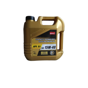 Cheap Synthetic <b>15W40</b> Motor <b>Oil</b> for Gasoline <b>Engines</b> Automotive API SJ - Product Image 1