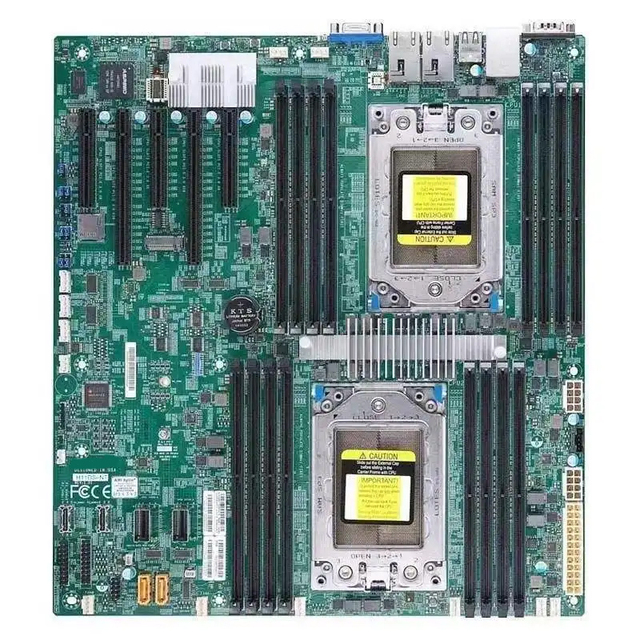 H11DSi-NT Server Motherboard Socket SP3 240W TDP for Dual 7001/7002 H11DSi-nt Mainboard Good Condition