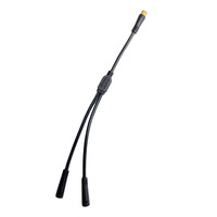 Cable Conector Impermeable M8 de 2, 3 y 4 Pines, Macho y Hembra, Divisor en Y para Bicicleta Eléctrica, Cable Conector Impermeable Mini para Tira de LED