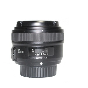 YONGNUO YN 50mm F1.8 MF yn50 <span class=keywords><strong>mm</strong></span> f/1.8n AF ouverture de l'<span class=keywords><strong>objectif</strong></span> Auto Focus pour <span class=keywords><strong>Nikon</strong></span> pour les appareils photo CANON Auto Focus <span class=keywords><strong>objectif</strong></span> pour <span class=keywords><strong>Nikon</strong></span> - Product Image 1