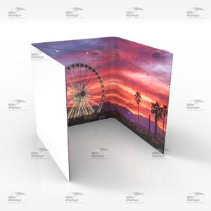 Stretch Tessuto Della Parete di Nozze Federa Sfondo per Photo Booth, Al Netto In Diretta Sfondo - Product Image 3