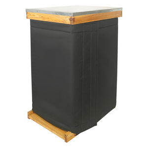 Winter Bee Hive Wrap- 2 cajas profundas y 1 caja mediana 600D Oxford Beehive Winter Protection Cover - Product Image 4