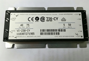 VI-230-CY โมดูลจ่ายไฟ DC-DC แบบแยกส่วน 48V อินพุต 5V เอาต์พุต 50W ตัวแปลงไฟ - Product Image 2