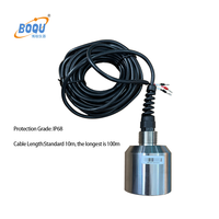 Capteur de niveau radar pour eaux usées submersible pour pâtes et papiers BQ-USM RS485 4m 8m 12m 15m infrarouge infrarouge pour la détection de niveau de liquide