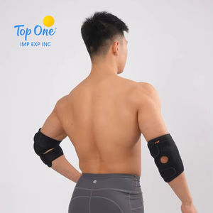 Cinturón de soporte de codo suave de neopreno ortopédico profesional Top One para protección de entrenamiento deportivo de levantamiento de pesas y rodilleras - Product Image 1