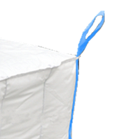 Bon prix déflecteur sac en vrac de haute qualité en gros 1000 Kg grand PP Jumbo FIBC 1.5 tonnes sac de ciment 1000 Kg PP grands sacs