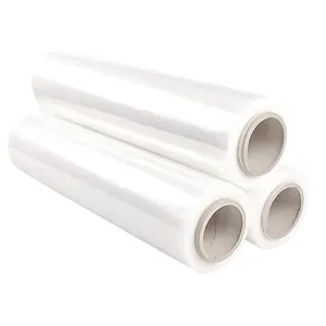 Manual Wrapping Bundled Jumbo Plastic Winding Packing Stretch Film,<b>Pallet</b> <b>Wrap</b> Film, Film Roll - Product Image 1