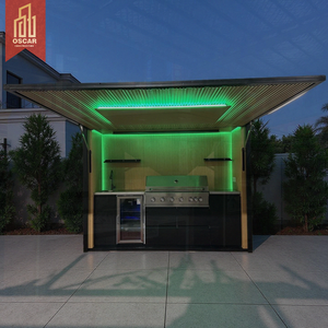 2026 New Design Outdoor Mobile Automatic - <strong>Door</strong> Prefab Kitchen Camping Picnics and Road Trips Outdoor Kitchen - Product Image 1