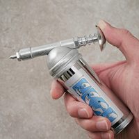 Pistola de Grasa Mini de Calidad CyclingDeal, Inyector de 80 cc Dispensador Compacto de 3 oz con Empuñadura de Pistola, Operación con una Sola Mano, Hecho en China