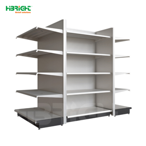 Estantería Metálica Resistente Tipo Góndola para Supermercado, Exhibidor de 5 Niveles para Tiendas de Abarrotes - Product Image 6