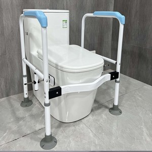 Anti Slip Hospital Toilet Grab Rails Safety Handrail Handicap, Bathroom Handrail Plastic Shower Safety Helping Handle - Product Image 2