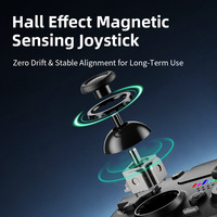 Control Inalámbrico para PC, iOS y Android, Material ABS, Joysticks con Efecto Hall, Iluminación RGB, Molde Privado