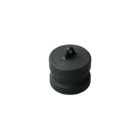 Bouchon anti-poussière/adaptateur mâle de type DP en PP de 2 pouces, style Camlock, bouchon en polypropylène anti-corrosion pour tuyaux industriels