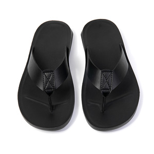 Men's Fashion <b>Flip</b> <b>Flops</b> EVA Outsole Anti Slippery Open Toe Summer Outdoor <b>Slippers</b> Size 39-47 Pu Upper - Product Image 2
