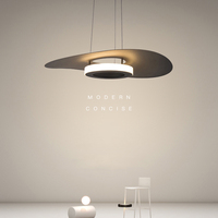 Suspension LED moderne de luxe en fer forgé avec chaîne, pour intérieur, restaurant, hôtel, bar, en acrylique, intensité variable, lumière neutre 4000K, fabriquée à Guzhen