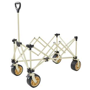 Camping <b>Cart</b> <b>Foldable</b> 90X48X31Cm Four-Wheel Shopping Outdoor Use - Product Image 2