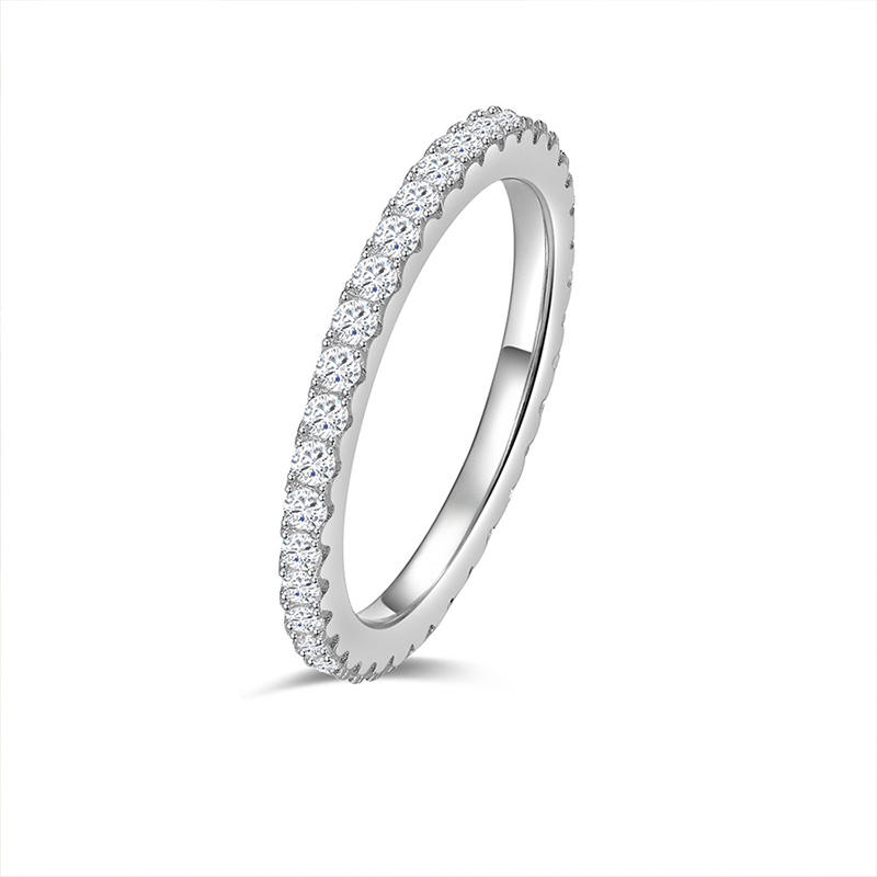 18K white gold