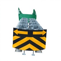 Barrera de Protección de Acero Q235 de Alto Rendimiento, Galvanizada en Caliente, Tipo Boca, para Carreteras, con Alta Protección
