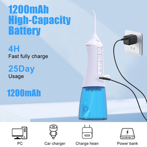 Idropulsore Dentale Portatile Senza Fili a Batteria con 5 Modalità, Impermeabile IPX8, Pulizia Elettrica a Getto - Product Image 4