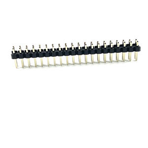 CONN HEADER <span class=keywords><strong>VERT</strong></span> 40POS 2.54MM longueur d'accouplement 6.0mm trou traversant 2 rangées connecteur mâle droit fabricant de circuits imprimés - Product Image 1