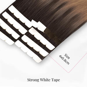 Extensiones de Cabello Humano Virgen KSWIGS Estéticas de 12-28 Pulgadas, Rubio Bronceado, Estilo Coreano, Mini Cinta Adhesiva Tipo M, para Crear Volumen - Product Image 3