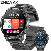 Montre connectée Hot IW07, batterie 1000 mAh, lampe torche LED, appel Bluetooth, suivi du rythme cardiaque et de l'oxygène sanguin (SpO2), suivi du sommeil, logo OEM Android iOS
