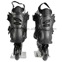 2025 vente en gros clignotant 4 roues sûr chaussures à roulettes agressives professionnel Slalom Freestyle vitesse en ligne patin à roulettes en ligne