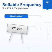 Unidad de Cristal de Cuarzo HC-49S DIP de 27MHz para Placas Base de TV y STB