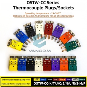 Connettori per Termocoppie Serie OSTW-CC Tipo K/T/J/E/C/N/U/R/S, Connettori in Plastica con Materiale Resistente alle Alte Temperature - Product Image 5