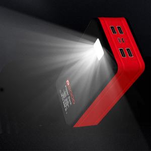 Cargador Solar Rápido, Banco de Energía de 50000mAh, Impermeable, 4 Puertos USB, Estación de Energía Solar con Linterna LED, Entrega Rápida - Product Image 5