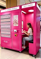 Máquina Expendedora de Impresoras de Arte de Uñas Totalmente Automática, Kiosco de Pintura de Uñas Digital 3D de Autoservicio para Salón de Belleza y Centro Comercial