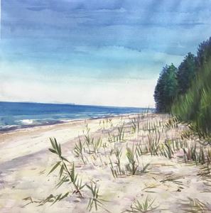 Toile <span class=keywords><strong>de</strong></span> décoration intérieure extensible à la main, décor personnalisé, peinture artistique murale <span class=keywords><strong>de</strong></span> paysage abstrait - Product Image 6