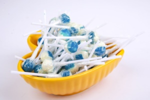 Limón soda Lollipop Candy Tasty Sweet Soft Candy Dai Long Supplies Caramelo de fruta de la mejor calidad con palo - Product Image 3