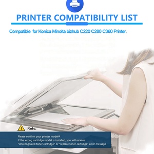 Cartucho de tambor Konica Minolta DR-311, unidad de tambor de color DR311 para Konica Minolta bizhub C220 C280 C360, tambor de tóner compatible - Product Image 5