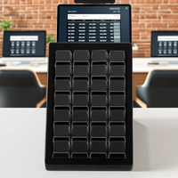 Clavier POS programmable 28 touches de type membrane 2026 avec capacité de 10 millions de pressions