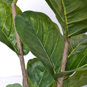 Factory Wholesale Faux Fiddle Leaf <strong>Fig</strong> Tree Nearly Natural <strong>Artificial</strong> <strong>Plants</strong> for Indoor Home Decoration - Product Image 5