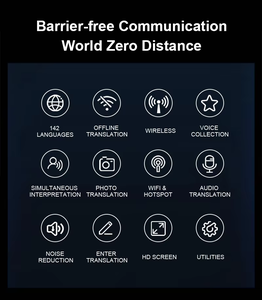 Stylo de traduction vocal intelligent portable, écran tactile 3,0 pouces IPS, 112 langues, traduction en ligne/hors ligne, traduction de photos, enregistrement, Android - Product Image 3