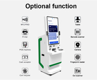 Restaurant 24 "32" commande écran tactile Pos système auto-paiement Machine libre-Service commande kiosque de paiement
