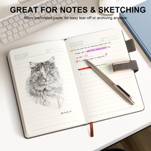 High Quality Magnetic Flap Hard Cover Journal Custom Pu Leather A5 Business Conference <strong>Lined</strong> <strong>Notebook</strong> <strong>Diary</strong> Book for Work - Product Image 5
