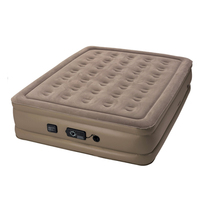 Lit d'air gonflable pliable 2 en 1 avec flocage